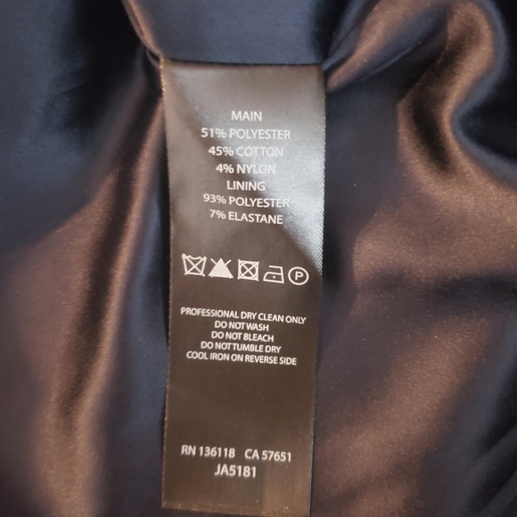 EVER NEW double breasted Peacoat Navy - Picture 4 of 6